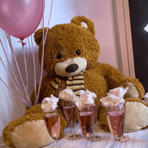 Balloondesign baby beertje